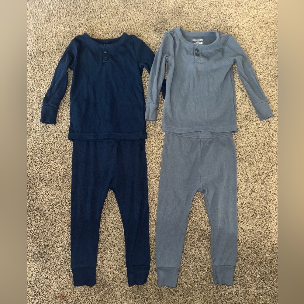 Old Navy Kids' Navy Pajama Set